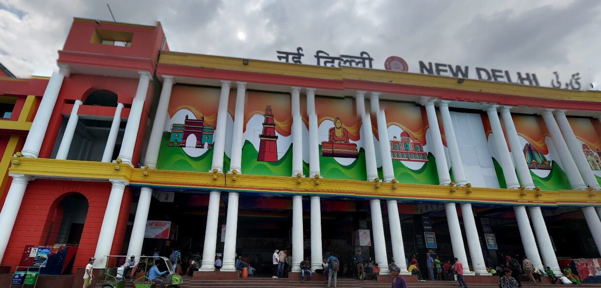 How Far is Okhla from New Delhi Railway Station