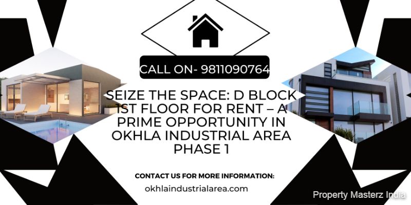 Prime Commercial Space in Okhla Phase 1: 1st Floor for Rent